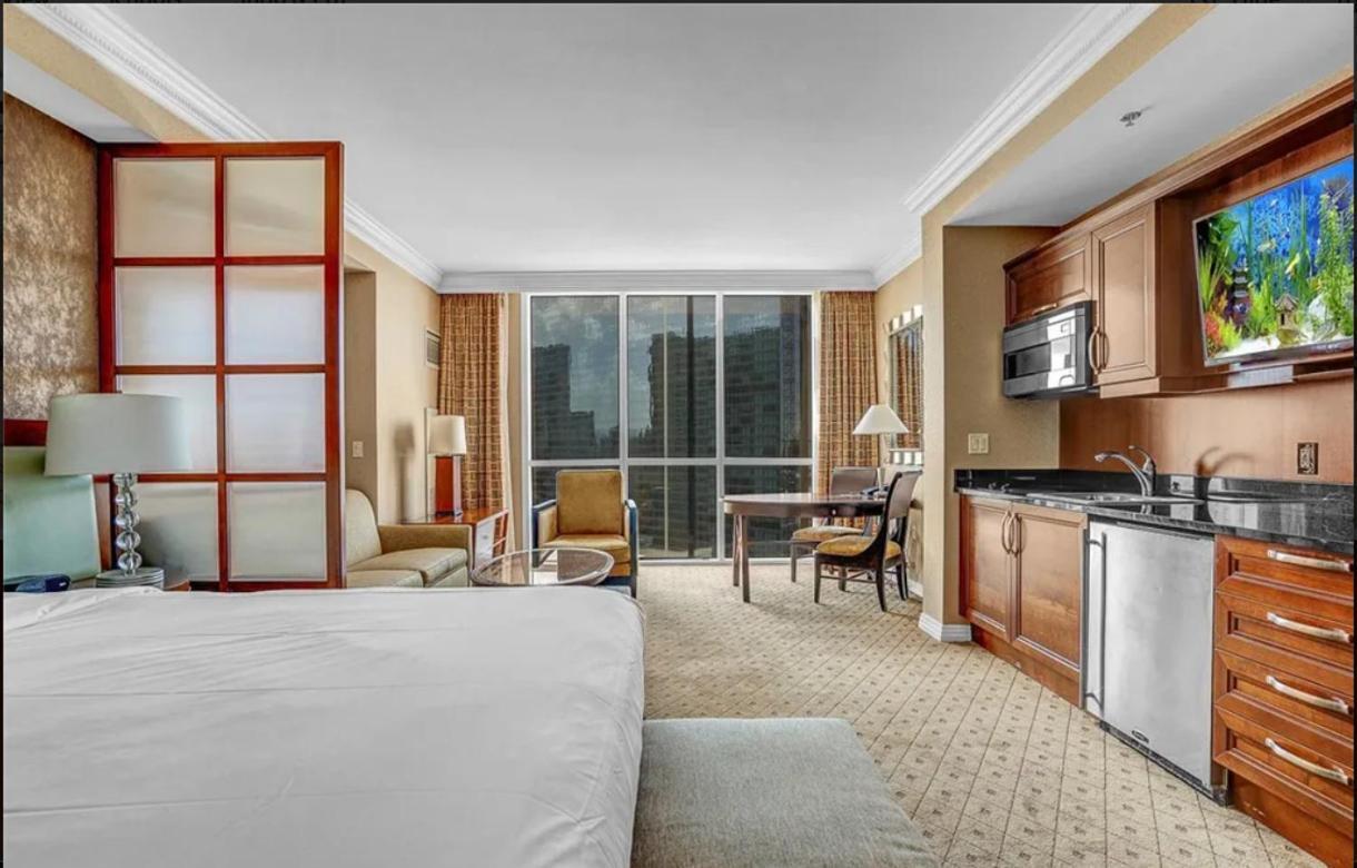 Signature Mgm Suite With Strip And Sphere View Лас-Вегас Экстерьер фото