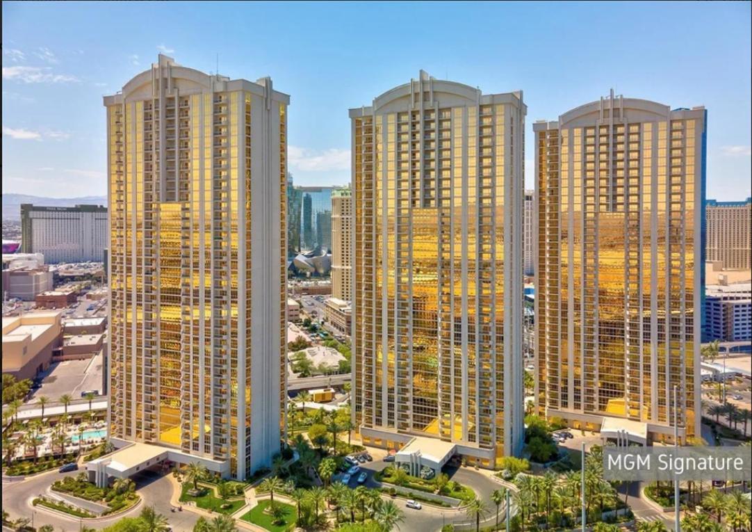 Signature Mgm Suite With Strip And Sphere View Лас-Вегас Экстерьер фото